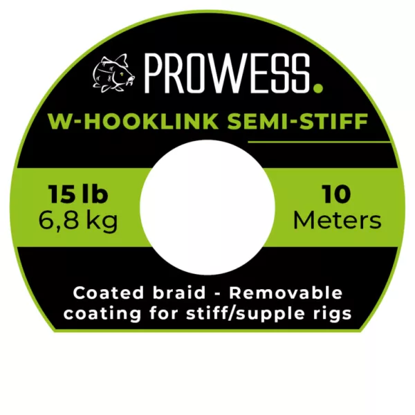Prowess TRÉSSÉ W-HOOKLINK SEMI-STIFF pletená nadväzcová šnúra 0,35mm