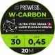 Prowess W-Carbon 20m 0,30mm Nadväzec na boilies
