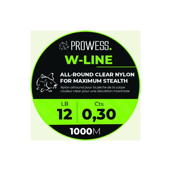Prowess W-LINE 0,30mm Hlavná šnúra na lov kaprov / Šnúra
