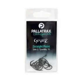   Pallatrax Gripz Straight Point 4 Uškový, Bezostňový kaprový háčik 10ks