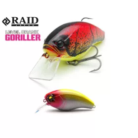Raid Level Crank Goriller 6,6cm 17,5gr 015 Dark Clown Wobler