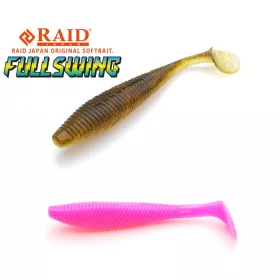   Raid Fullswing 10cm 061 Bubblegum Pink Plastová Návnada 6ks