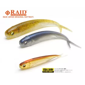   Raid Fish Roller Fish Skin 8,9cm 081 Stain Wakasagi Gumová nástraha 7ks