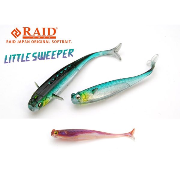 Raid Little Sweeper 6,3cm 048 Pearl Wakasagi Gumenná nástraha 8ks
