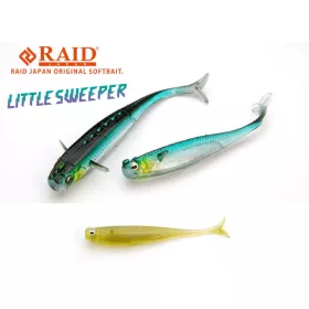   Raid Little Sweeper 7,6cm 072 Stealth Fish Gumová nástraha 7ks
