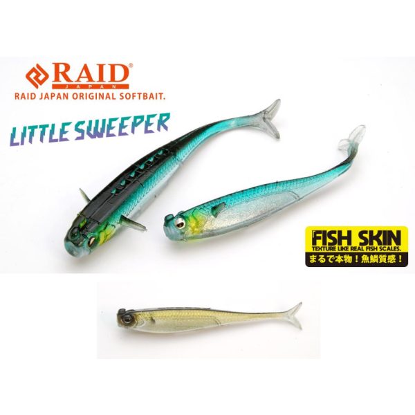 Raid Little Sweeper Fish Skin 7,6cm 079 The Bait Gumová nástraha 7ks