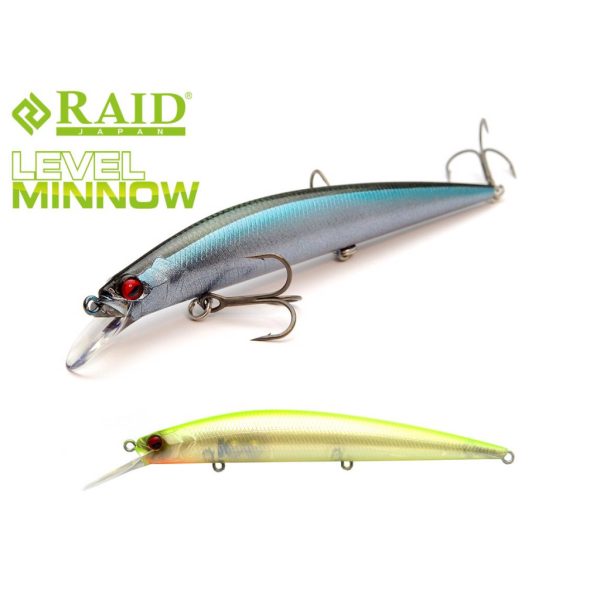 Raid Level Minnow 12,5cm 14gr 022 Pearly Chart Wobbler