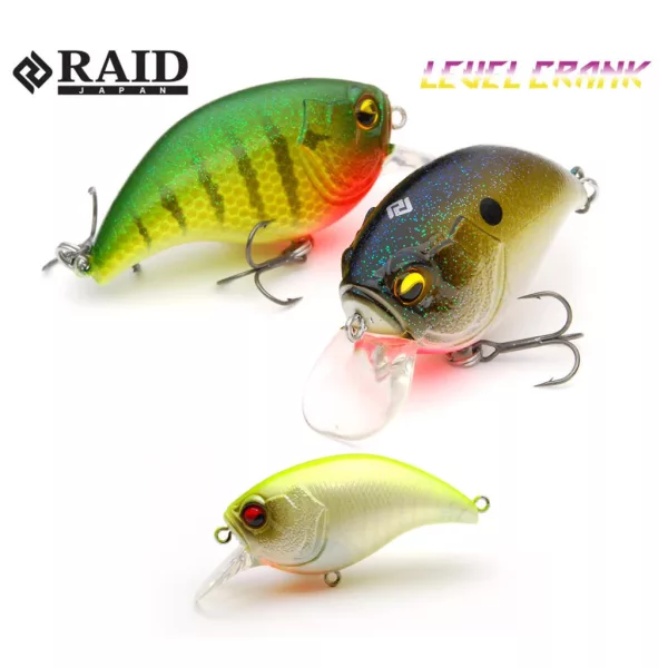 Raid Level Crank 5,1 cm 10,5 g 017 Pearly Chart Wobler