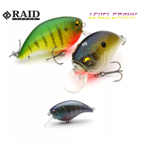 Raid Level Crank 5,1 cm 10,5 g 018 Bull Wobler
