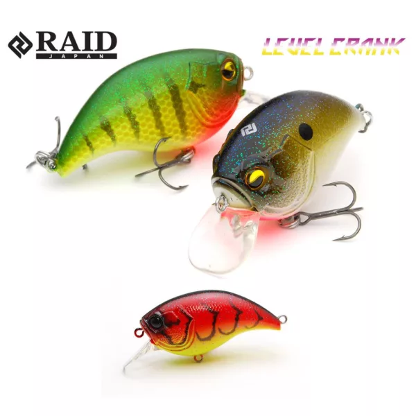 Raid Level Crank 5,1 cm 10,5 g 019 American Yashizari Wobler