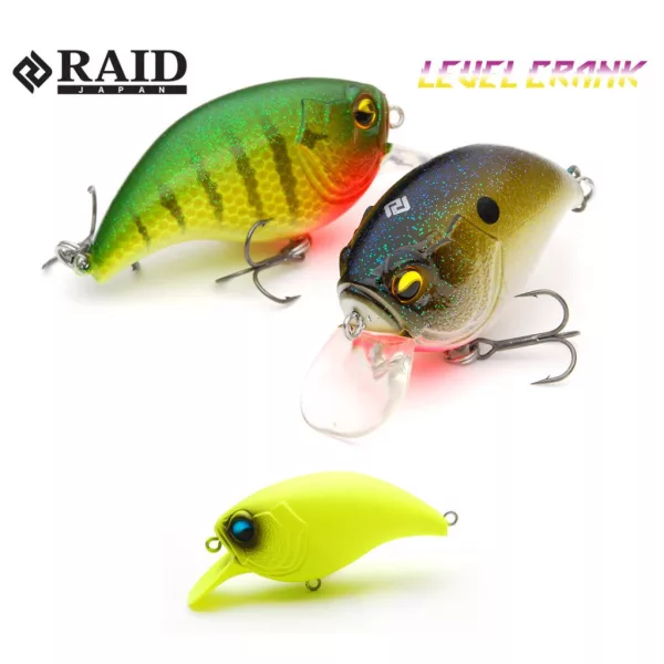 Raid Level Crank 5,1cm 10,5gr 021 Lemon Power Wobler