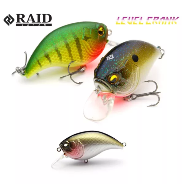 Raid Level Crank 5,1cm 10,5gr 022 Bait Japan Wobler
