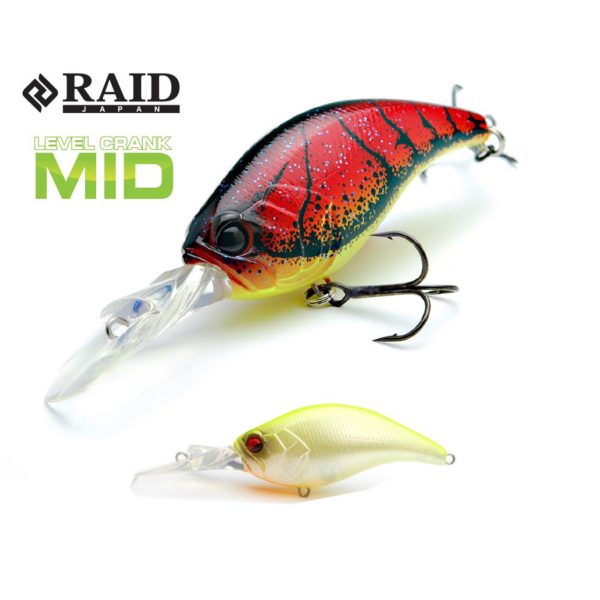 Raid Level Crank Mid 5,9cm 10,5gr 017 Pearly Chart Wobler