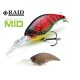 Raid Level Crank Mid 5,9cm 10,5gr 018 Smoke Gill Wobler