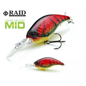   Raid Level Crank Mid 5,9cm 10,5gr 019 American Yashizari Wobler