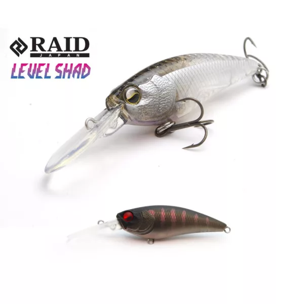 Raid Level Shad 5cm 4,3gr Su 031 Smoke Gill Wobler