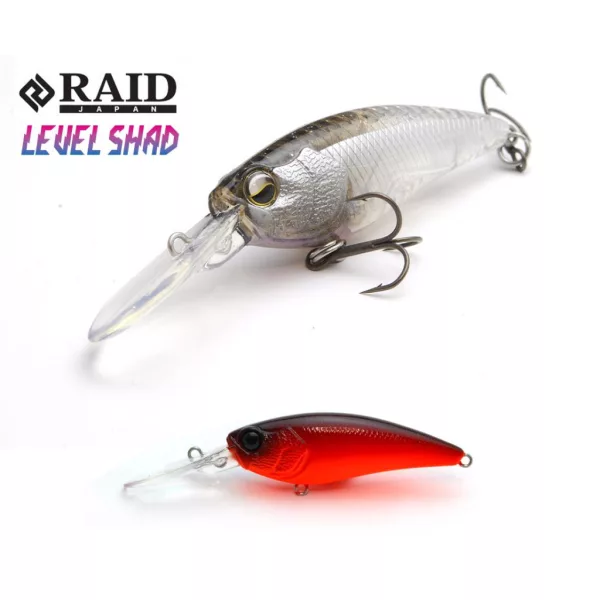 Raid Level Shad 5cm 4,3gr Su 032 Magic Red Wobler