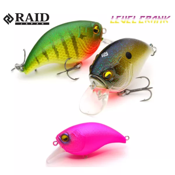 Raid Level Crank 5,1cm 10,5gr 023 Honeytrap Wobler