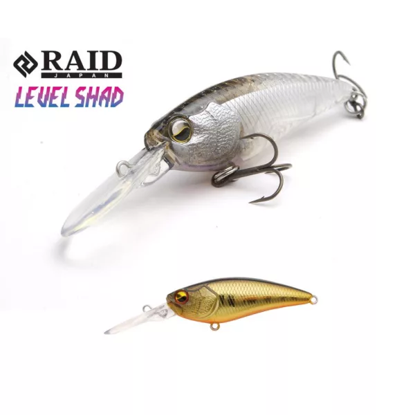 Raid Level Shad 5cm 4,3gr Su 007 Real Kinkuro Wobler