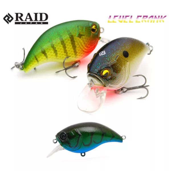 Raid Level Crank 5,1cm 10,5gr 016 Soft Shell Wobler