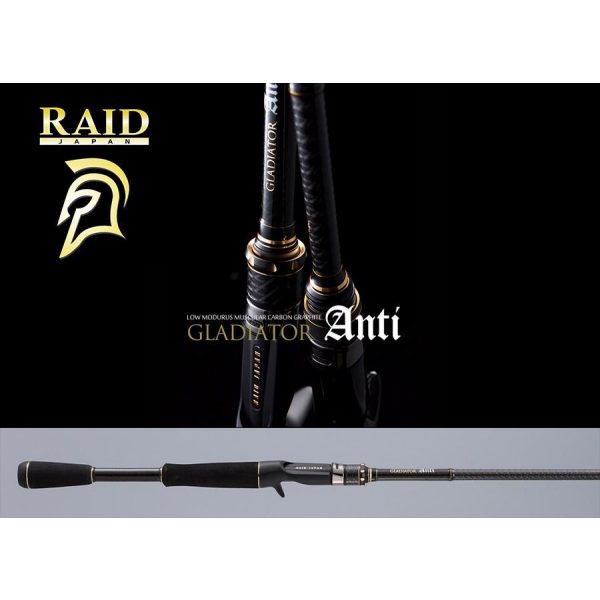 Raid Gladiator Anti Cast GA610MHC Baltoro 2,08m 8,7-28gr 1 Részes Casting Pergető Bot