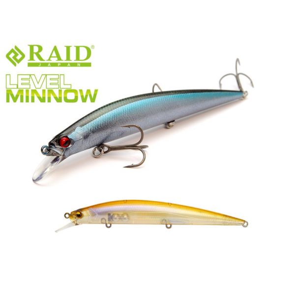 Raid Level Minnow 12,5cm 14gr 006 Jewel Wakasagi Wobbler