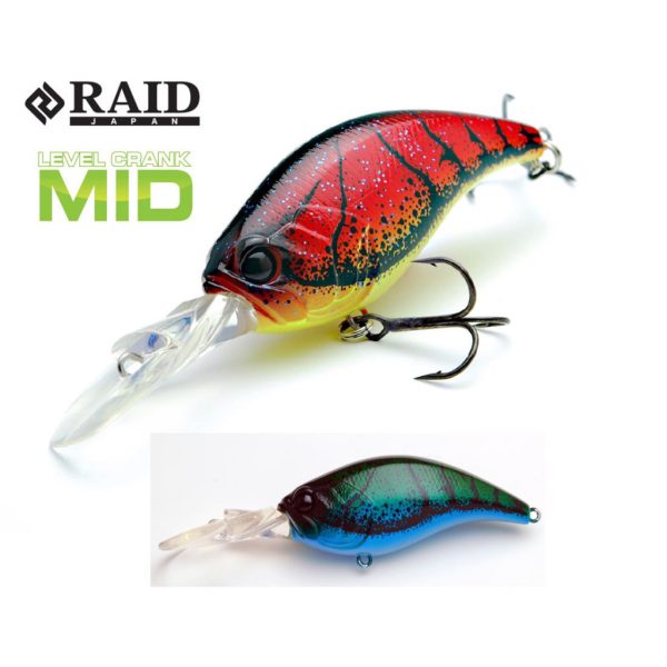 Raid Level Crank Mid 5,9cm 10,5gr 016 Soft Shell Wobler