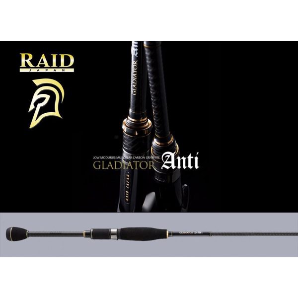 Raid Gladiator Anti Cast GA-62BF BF Tricker 1,87m 3,5-7gr 1 Részes Casting Pergető Bot