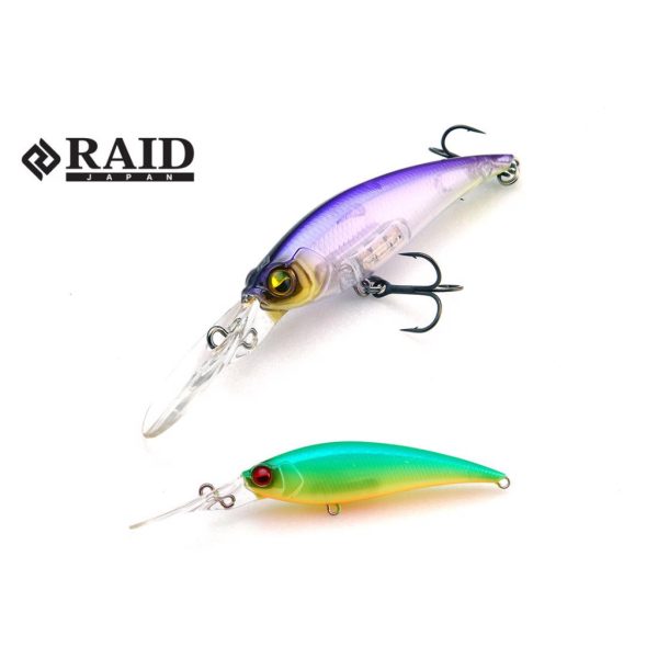 Raid Level Shad Sprinter 68MR 6,8cm 5,9gr 001 Lime Chart Wobler