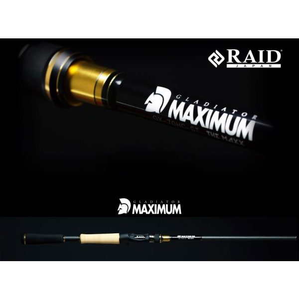 Raid Maximum Cast GX-70HC-ST The Maxx 2,14m 3,5-14gr 1 Részes Casting Pergető Bot