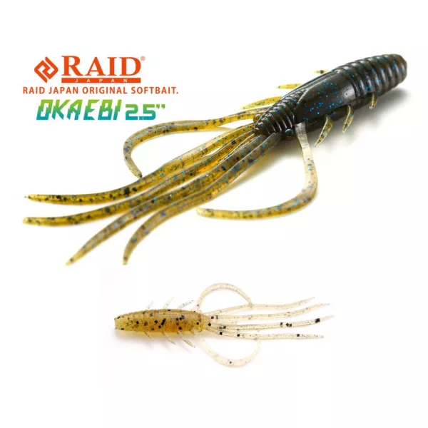 Raid Oka Ebi 6,3cm 032 Tenaga Ebi Plastová nástraha 8ks