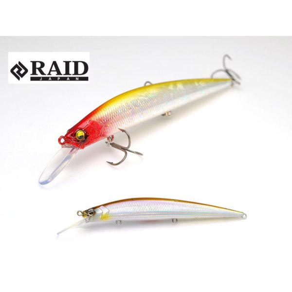 Raid Level Minnow Plus 12,5cm 14gr 001 Neon Wakasagi Wobbler