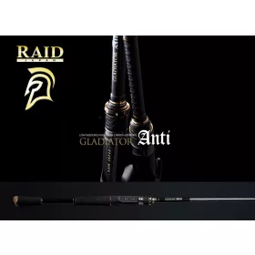   Raid Gladiator Anti Cast GA-72HC King Heavy 2,18m 10,5-42gr 2 Részes Casting Pergető Bot
