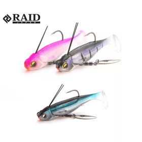  Raid Head Swimmer Libero 7gr 003 Ice Black Gumená nástraha 2ks