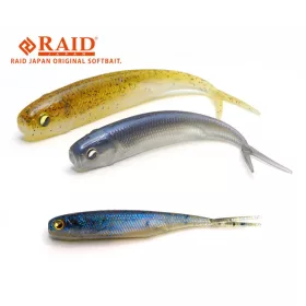   Raid Fish Roller 8,9cm 042 Dark Cinnamon Shad Gumená Nástraha 7ks