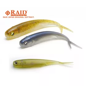  Raid Fish Roller 8,9cm 072 Stealth Fish Gumená nástraha 7ks