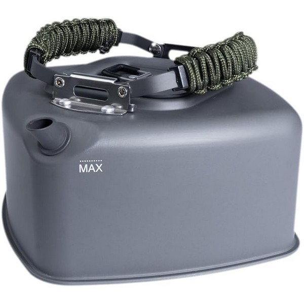 RidgeMonkey Square Kettle Paracord 1,1L Čajník, rýchlovarná kanvica