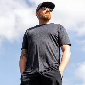 Ridgemonkey Apearel Cooltech Stealth Edition Tričko S