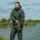 Ridgemonkey Apearel Thermapro Waterproof Shell Trousers Green Pršiplášťové nohavice S