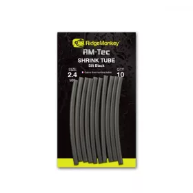   Ridgemonkey Connexion Shrink Tube Zmršťovacia bužírka Silt Black 2.4Mm 10Db - Zmršťovacia bužírka