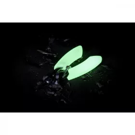   Ridgemonkey Nite Glo Heavy Duty Snips 13x55x130mm Fluorescenčné nožnice na pletené šnúry