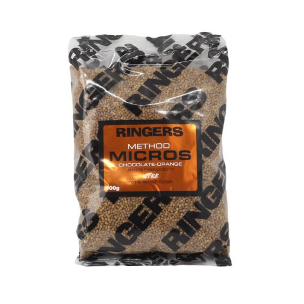 Ringers Method Micro Pellets Čoko Pomaranč 2mm kŕmna peleta 900gr