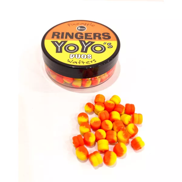 Ringers Yoyo Duos Orange-Yellow 8mm Pellet Wafter 30gr