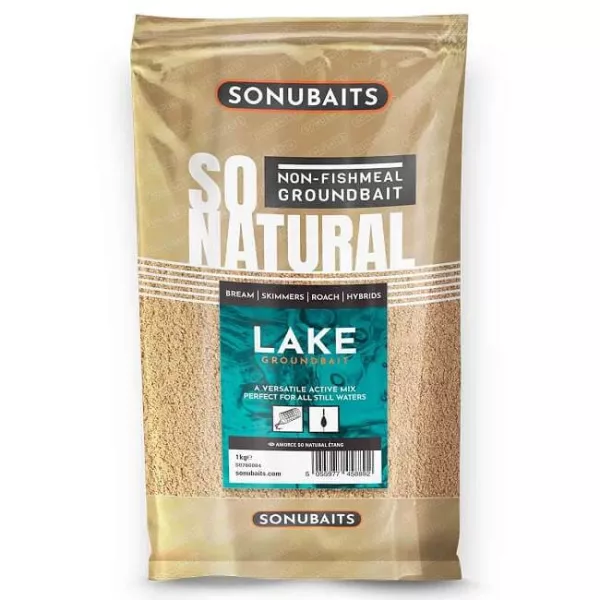 Sonubaits SONU SO NATURAL - LAKE (1KG) krmivo (S0780004) krmivo
