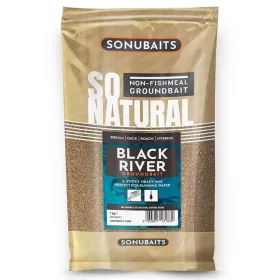   Sonubaits SONU SO NATURAL - BLACK RIVER (1KG) krmivo (S0780007) krmivo