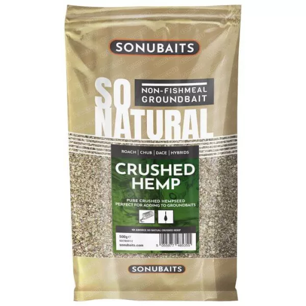 Sonubaits So Natural - Crushed Hemp 500gr (S0780012) krmivo