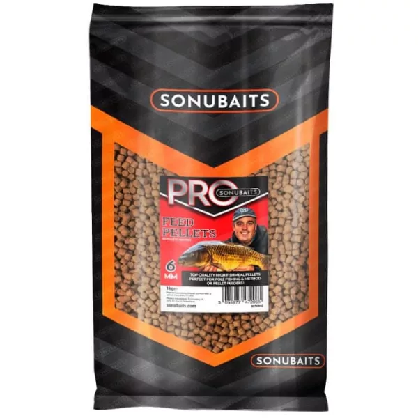 Sonubaits Pro Feed Pellets - 6mm (S0790010) kŕmne pelety