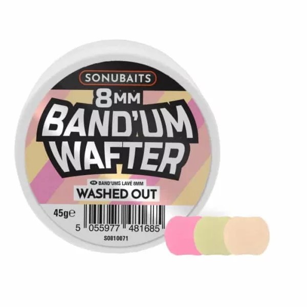 Sonubaits Bandum Wafters - 8mm Washed Out (S0810071) wafters nástraha na háčik