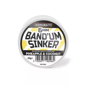   Sonubaits Bandum Sinkers Pineapple & Coconut - 6mm (S0810082) dumbell