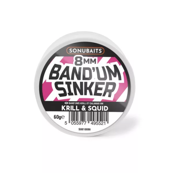 Sonubaits Bandum Sinkers Krill & Squid - 8mm (S0810086) dumbell